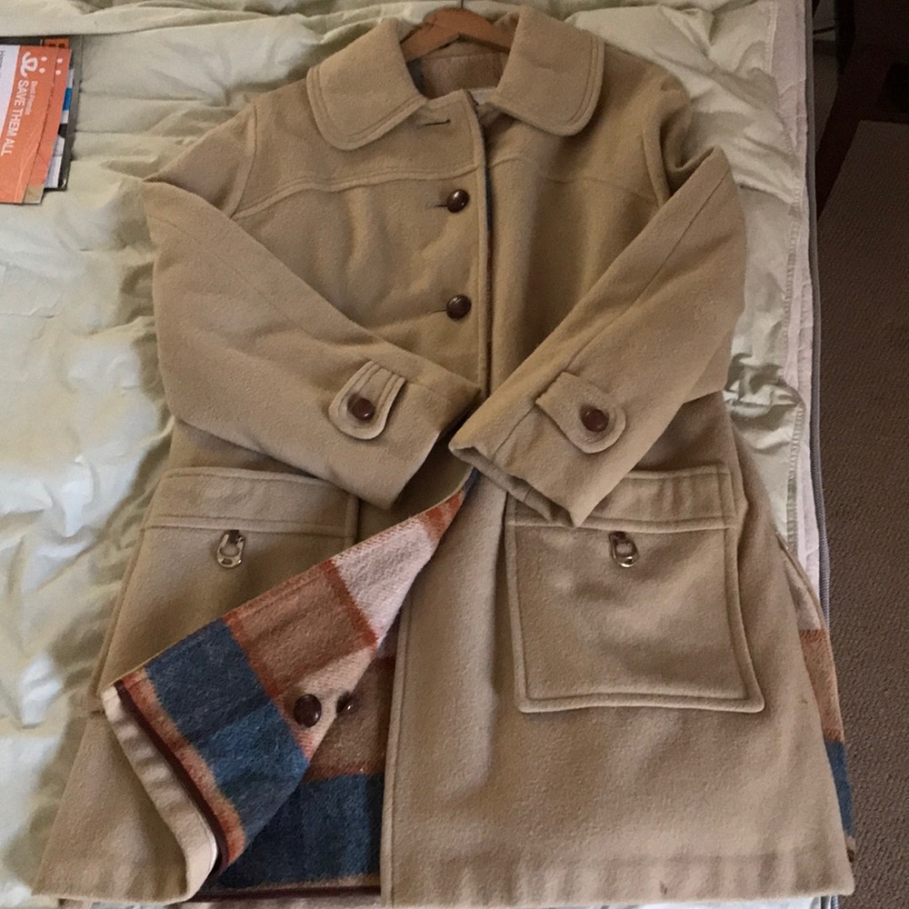 Vintage Wool Car Coat